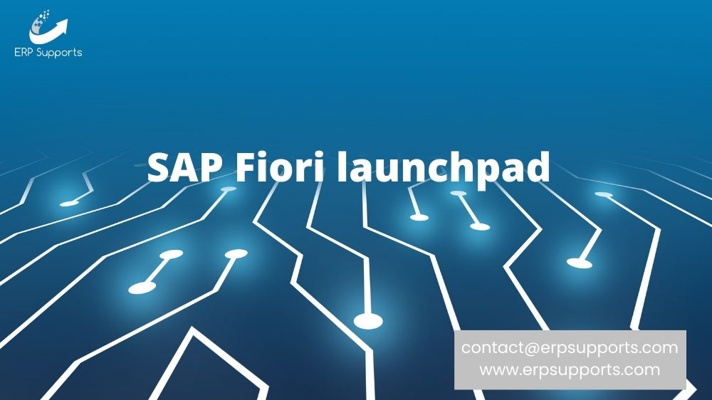 sap fiori launchpad erpSupports